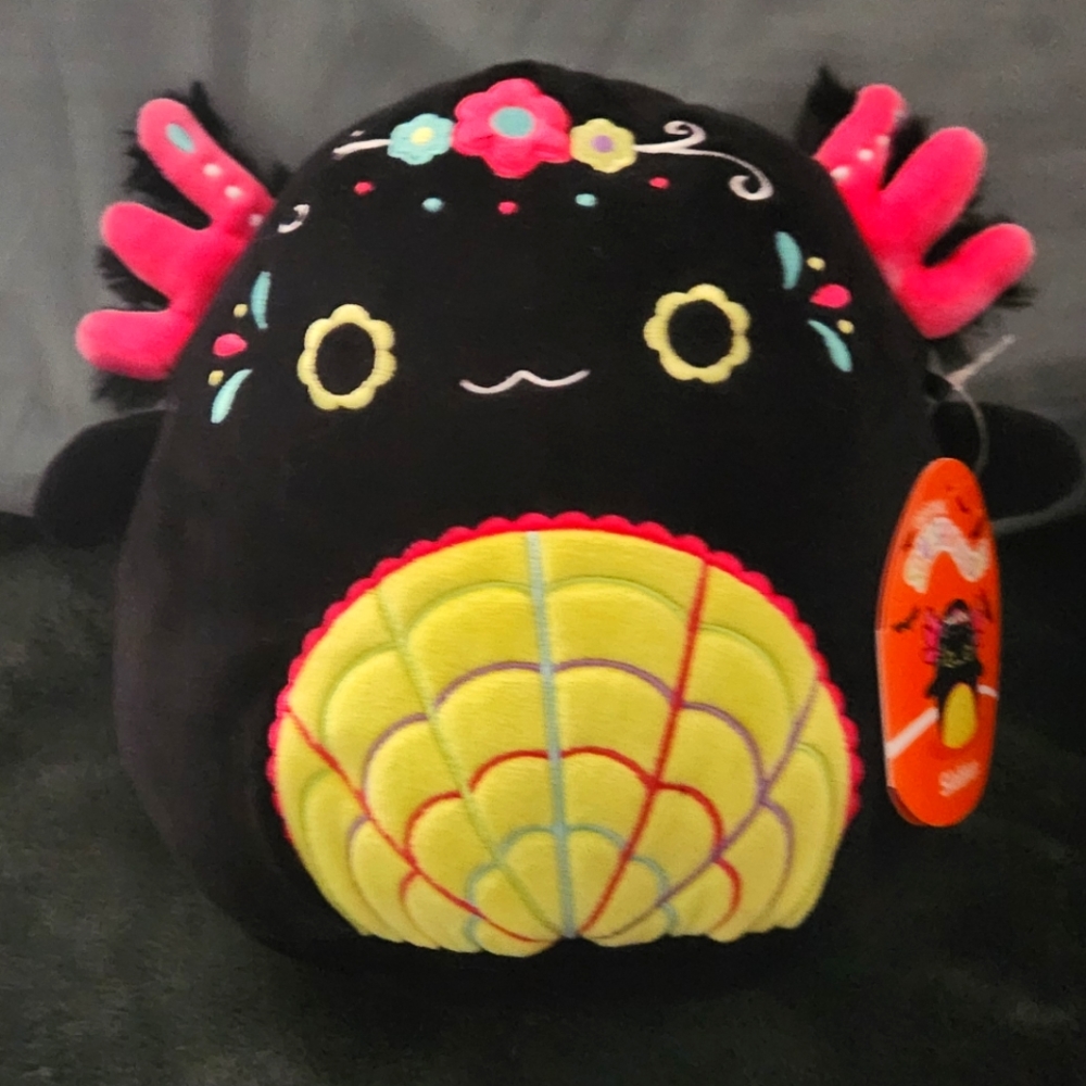Day of the dead squishmallow Siobohan the axolotl NWT